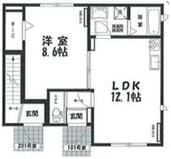 ミュゲ岸町の間取り画像