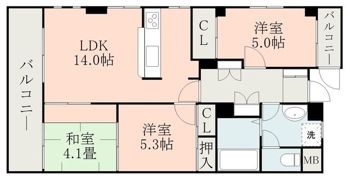 ティアラビルの間取り画像