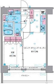 GENOVIA南千住Ⅵskygardenの間取り画像