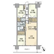 オハナふじみ野上野台ブロッサムの間取り画像