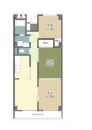 アーバンハイツ扇町の間取り画像