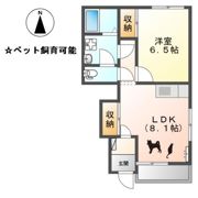 第二ペルスネージュBの間取り画像