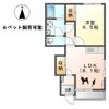 第二ペルスネージュBの間取り画像