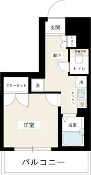 ヴェルト目黒西の間取り画像
