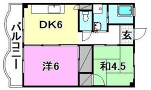 カローラハイツの間取り画像