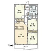 オーク荻窪マンションの間取り画像