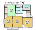 アーモアウメント B棟の間取り画像