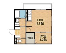 ホスタ光ヶ丘の間取り画像
