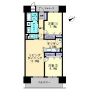 アルファステイツ大学病院通りの間取り画像