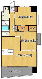 ラフィーネ上葛原の間取り画像