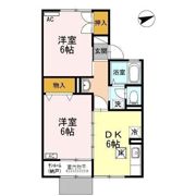 ジュネス中曽根の間取り画像