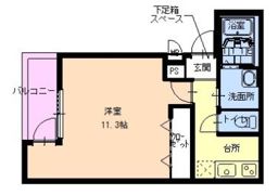 フジパレス下新庄Ⅱ番館の間取り画像
