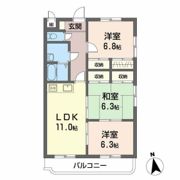 エステートNの間取り画像