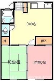 アピカサンハイツの間取り画像