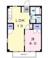 サンビューラーBの間取り画像