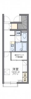 レオパレスとねりこ2の間取り画像