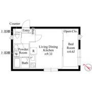 CASA GRAZIE 杉並和田の間取り画像