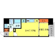 SERENiTE新大阪の間取り画像