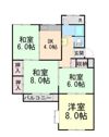 鶴甲コーポ23号館の間取り画像