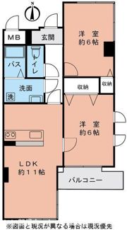 メゾンM・Kの間取り画像
