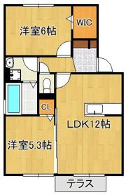 ウィットエブリBの間取り画像