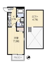 レスポワール東府中の間取り画像