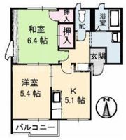 ハイツΛの間取り画像