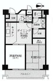 コート上大岡の間取り画像