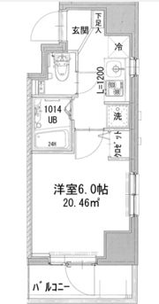 K Yokohamaの間取り画像