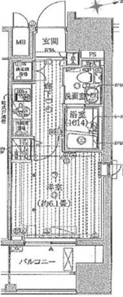 プレール・ドゥーク東京イーストⅣリバーサイドの間取り画像