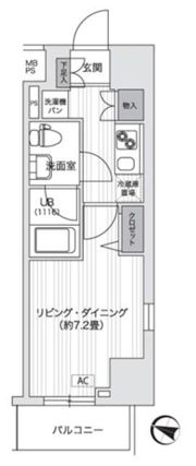 Primal Gotandaの間取り画像