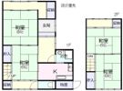 古津貸家(2戸1)の間取り画像