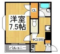松下マンションの間取り画像