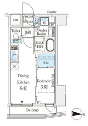 イプセ押上の間取り画像