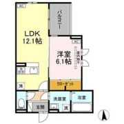 (仮)D-ROOM宮城野区小田原2丁目Aの間取り画像