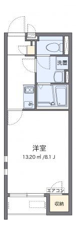 クレイノハピネスの間取り画像