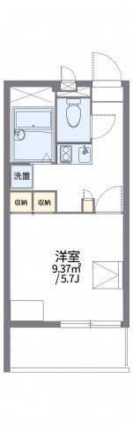 レオパレスユズの間取り画像