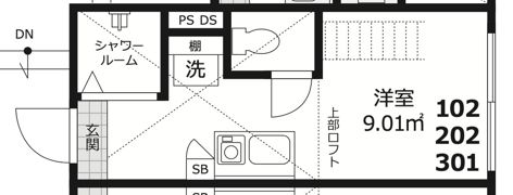 QUQURI MEGUROの間取り画像