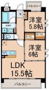 URBAN GREY 2ndの間取り画像