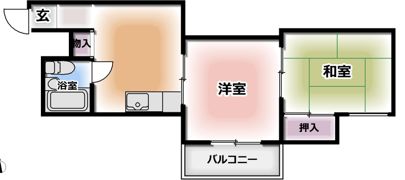 ロイヤルハイツの間取り画像