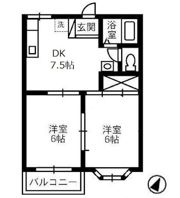 ハッピー早島の間取り画像