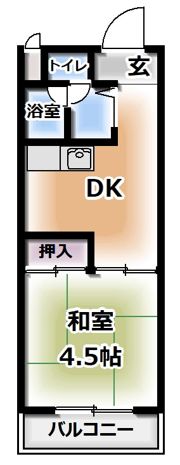 プレアール寝屋川緑町の間取り画像