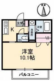 シャーメゾン島田本町の間取り画像