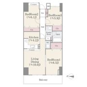 アビタシオン大島の間取り画像