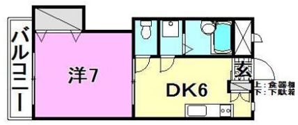 キャンパス東雲の間取り画像