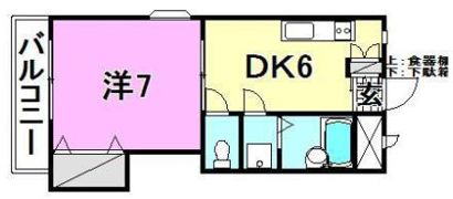 キャンパス東雲の間取り画像