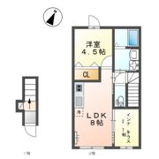 パレス北野の間取り画像