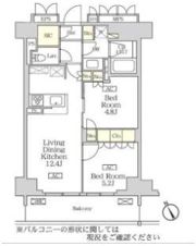 リーフシティ市川 ザ・レジデンスの間取り画像