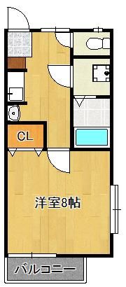ミルフィーユIIの間取り画像