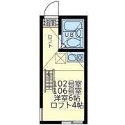 ユナイト衣笠ロバート・ホロビッツの間取り画像